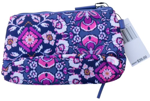 Organizador compacto Vera Bradley Lighten Up en medallón magenta. Nuevo con etiquetas - Imagen 3 de 4