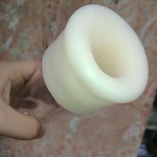 2PCS STRETCHABLE REPLACEMENT SILICONE SLEEVE EXTENDER PENIS PUMP VACUUM-CYLINDER