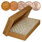Direct-Fit Airtight A19 Coin Capsule Holders For PENNIES (QTY: 1000) = 21¢ Each