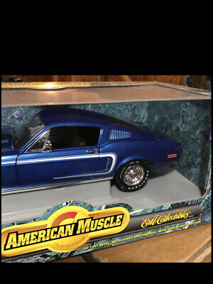 自動車 FORD MUSTANG COBRA JET 1/18 AutoWorld s-l1200.jpg