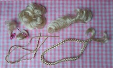 1971 Mattel Cynthia 18" Fashion Doll Blonde Hair Accessory Set Pieces