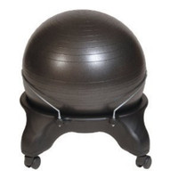 Office Fitness Ball Chair No Backrest Model With Free Ball Cover - Red Office Fitness Ball Chair No Backrest Model With Free Ball Cover - Red