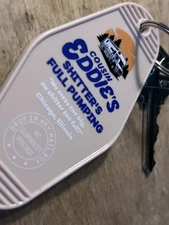 National Lampoon Vacation Inspired Cousin Eddie's Cleanup Crew Keytag