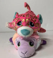 Set Of 2 Cutetitos Carnivalitos RAINBOW lLAMA  & SPRINKLE CAT Plush 7" No Wraps