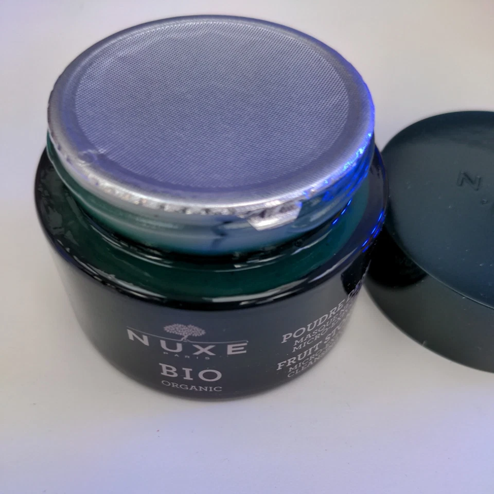 Nuxe Bio Organic Fruit Stone Powder Micro-Exfoliating Cleansing Mask 50ml SEALED - Image 2 of 4