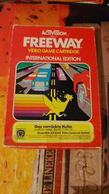 Freeway (Activision 1981) ATARI VCS (Modul, Box) works 8-bit classic (cardboard)