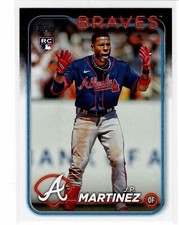 J.P. Martinez Atlanta Braves 2024 Topps Rookie Card
