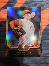 2012 Bowman Platinum - #67 Cole Hamels