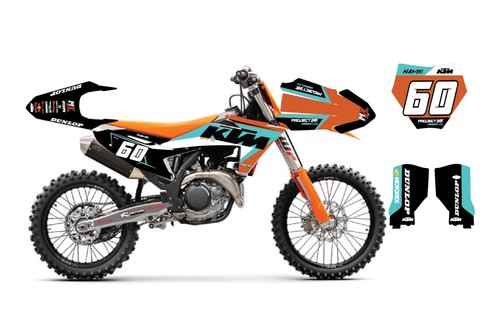 250/350/450Sxf - MATRIX KTM GRAPHICS FULL KIT DECALS KIT 21mil Thick - 第 1/7 張圖片