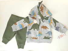 Boys NWT Carters Just One You 2 pc Dinosaur Outfit 3 mos Party Portrait NEW
