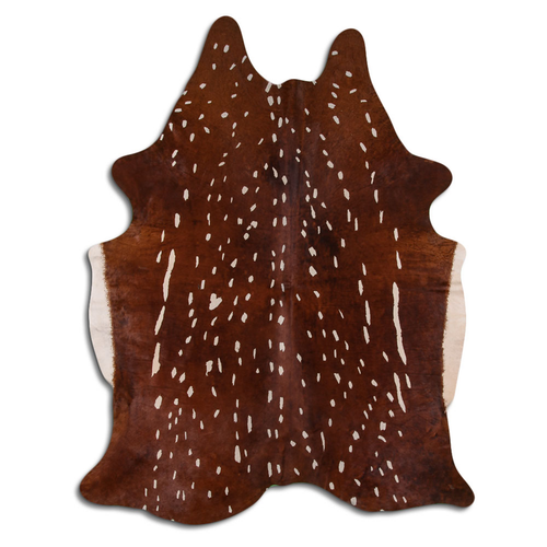 Axis Deer Print Cowhide Area Rug 3245 Sq. Ft. eBay