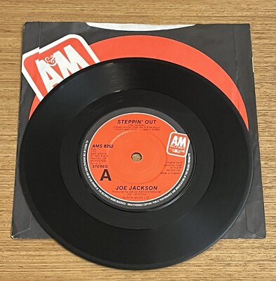 Joe Jackson - Steppin' Out / Another World - Vinyl Record 7'' Single - 1982 A&M