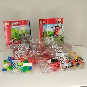 Lego Juniors Fire Suitcase ONE bag for 10685 and ONE bag for 10659 Plus Manuals