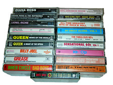 Oldies Cassettes Collection 50's 60's 70's LOT of 19