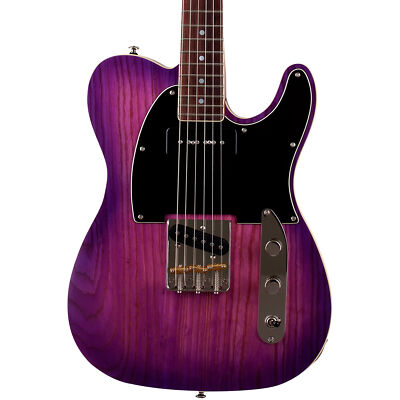 Schecter PT Special Electric Guitar, Rosewood Fingerboard, Purple Burst Pearl