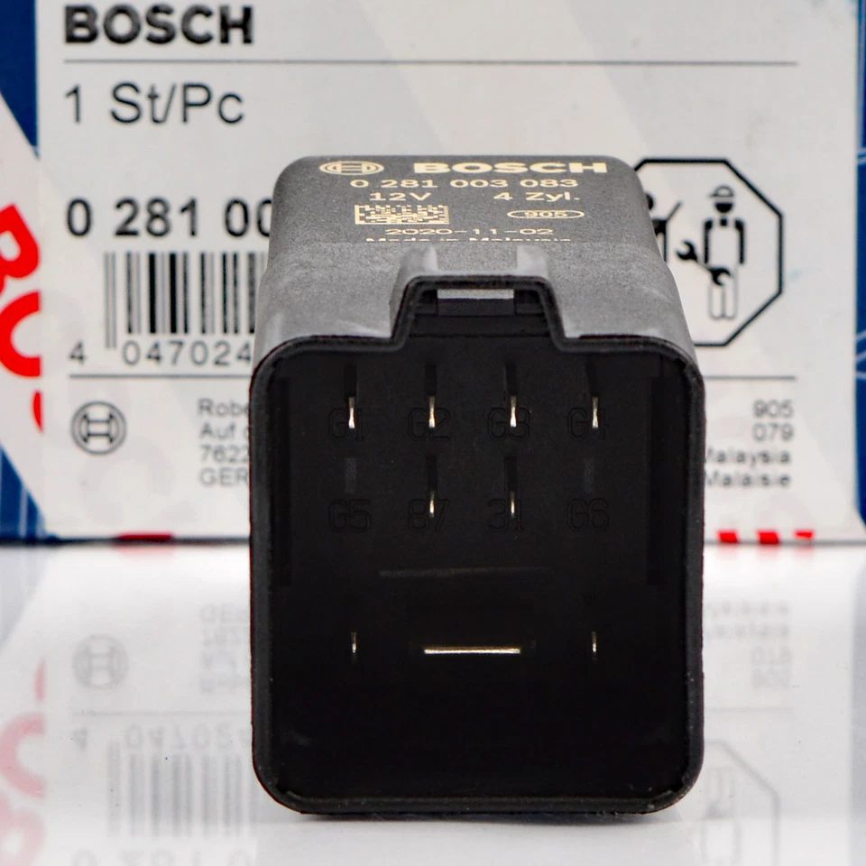 BOSCH Steuergerät Glühzeit für A1-A7 VW GOLF 6 TIGUN TOURAN TDI OE 038907281D - Bild 3 von 4