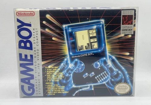 Original Gameboy System CIB in Box with Tetris Tested With Box Protector. Read