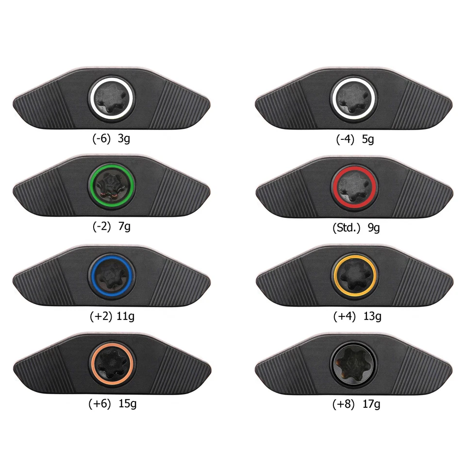 8 un./Kit de pesas de golf para controlador Titleist GT2 GT4/GT2 madera de calle 3g-17g Foto 2 de 4