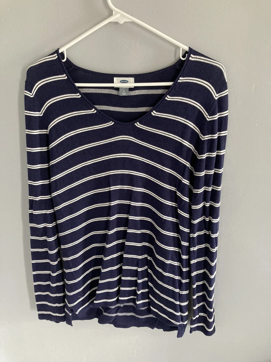Old navy striped sweater sale