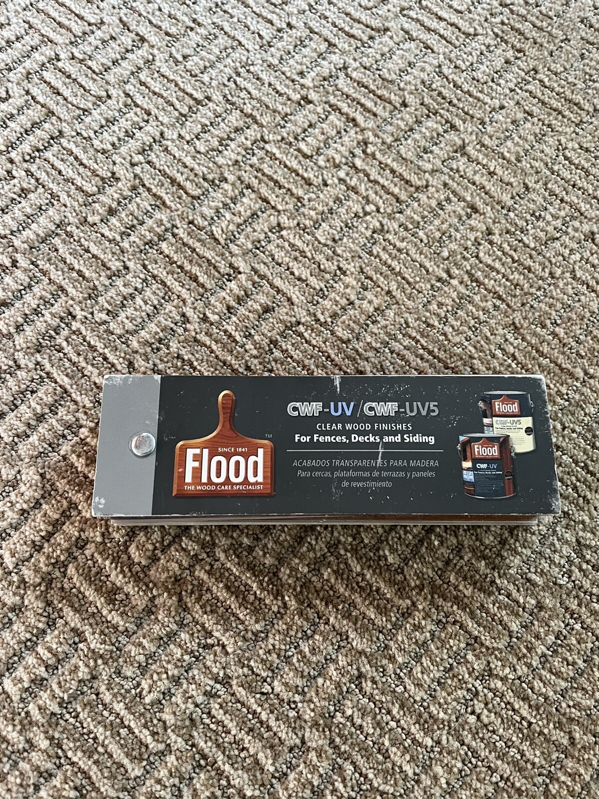 Flood CWFUV Color Sample Selection Chips Chart eBay