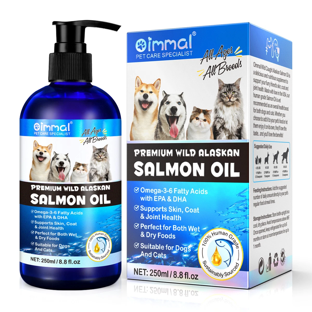 Adding fish oil to dog cheap food
