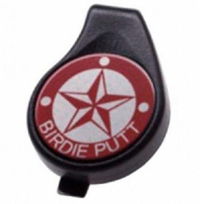 Quick Mark Magnet Golfball Marker + Cap Clip Birdie Clover Line Golfer Wasser