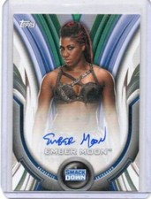 EMBER MOON 2020 TOPPS AUTOGRAPH ROSTER CARD 142/199 WWE SUPERSTAR SMACKDOWN
