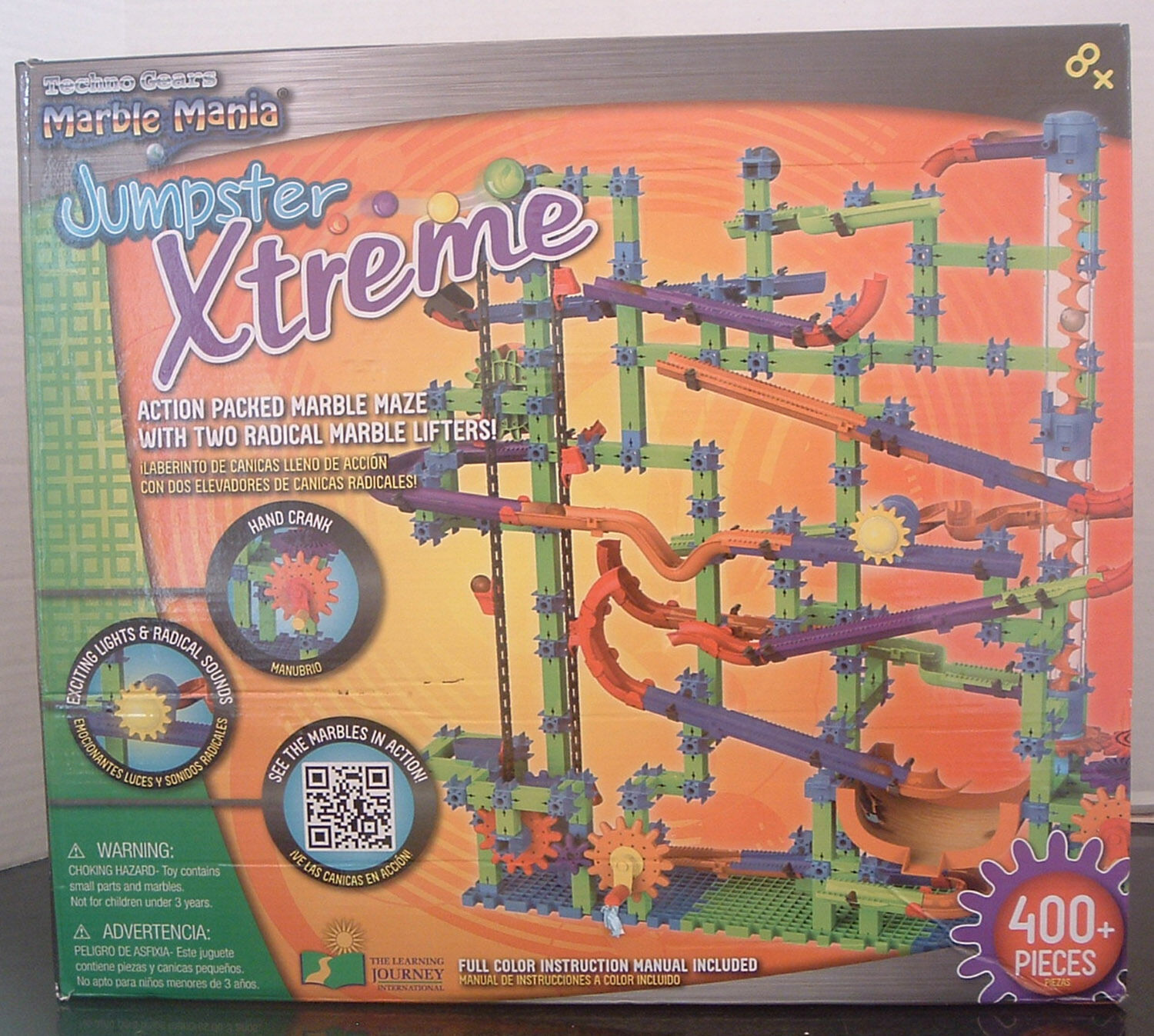 Jumpster Extreme Techno Gears Marble Mania Run Learning Journey 650+ pcs