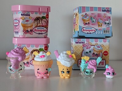 Shopkins Family Mini Packs Complete Set The Scoopers