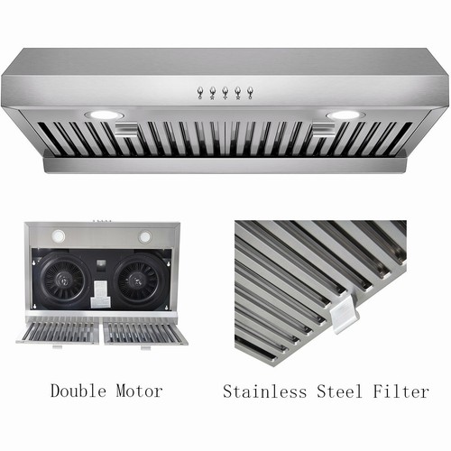 stove exhaust vent filter