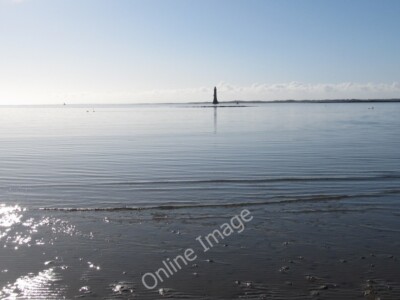 Foto 6x4 Cranfield Bay mit Haulbowline Licht im Hintergrund Greencas c2011