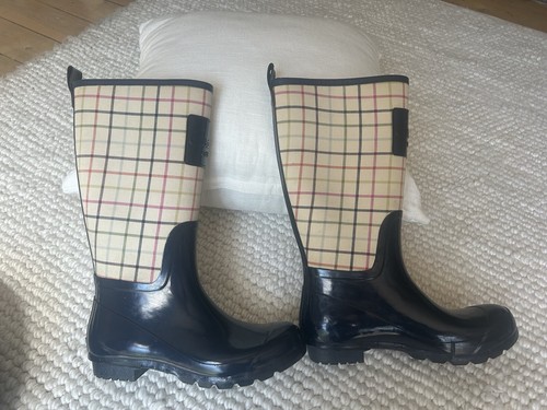 COACH PEARL RAINBOOTS SIZE 7B NINA PROUDMAN STYLE - Picture 2 of 10