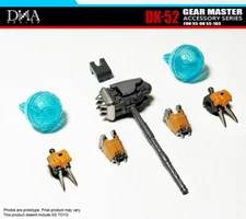 DNA DK-52 Upgrade Kit For SS98 Cheetor SS103 Rhinox SS102 OP W/BONUS