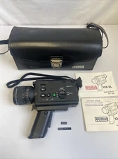 EUMIG 128 XL Film Camera With Carrying Case UNTESTED