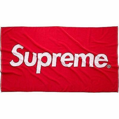 Supreme Red Beach Towel Authentic NEW |