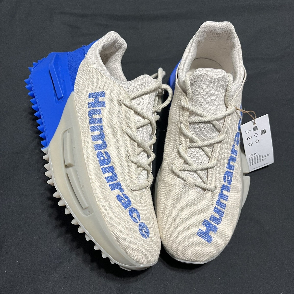 ADIDAS X PHARRELL‎ NMD S1 MAHBS OATMEAL/BLUE Get the @adidasoriginals x @humanrace NMD S1 MAHBS in an  main image 4