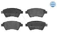 Meyle 025 239 3018 Bremsbelagsatz, Scheibenbremse FüR Renault