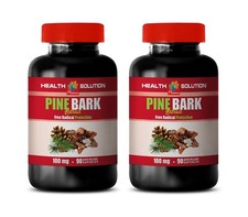 heart health - PINE BARK EXTRACT - blood sugar control supplements 2BOTTLE