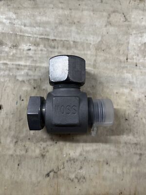 Throttle Free Elbow Swivel Fitting 16S - Steel - Genuine VOSS Fluid