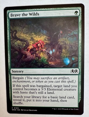 x1 Brave the Wilds WOE MTG 165 COMMON M/NM 1x | eBay x1 Brave the Wilds WOE MTG 165 COMMON M/NM 1x | eBay