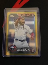2024 Topps Series 1 VLADIMIR GUERRERO JR. Base Gold RAINBOW FOIL Blue Jays #330