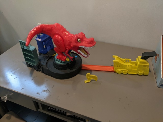 Hot Wheels T Rex Takedown Playset Action Figures For Sale Online Ebay