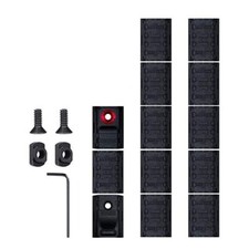 Protection nylon strip Rail Cover Panel Fit MLOK Rail System Wooden combination