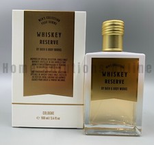 Bath Body Works Men's Collection Whiskey Reserve Cologne 3.4 Fl Oz 9044C