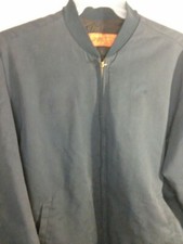 Men's Cintas Blue Quilted Work Coat XL Durable Quality Stretch form cuff collar