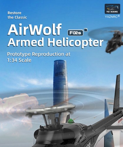 YUXIANG F02S Airwolf 9CH 2.4G GPS Posicionamiento de flujo óptico RC RTF Helicóptero - Imagen 9 de 27