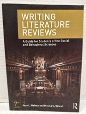 Writing Literature Reviews: A Guide for Stude...