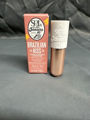 Sol de Janeiro Brazilian Kiss Tinted Cupuaçu Lip Butter KEEP IT RIO 0.11oz 3.12g