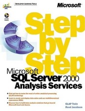 Microsoft SQL Server 2000 Analysis Services Step by Step DV-DLT Fund - GOOD