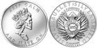 Keep Calm and Slave On 1oz .999 Silver Round ~ Silver Shield ~ in Capsule